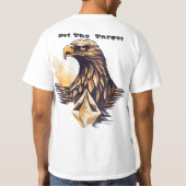 「自信の翼:躍起なる成功」 Tシャツ (裏面)