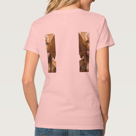 "自信はあなたに似合う" Tシャツ (裏面)