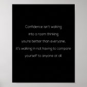 自信は歩く ポスター (正面)