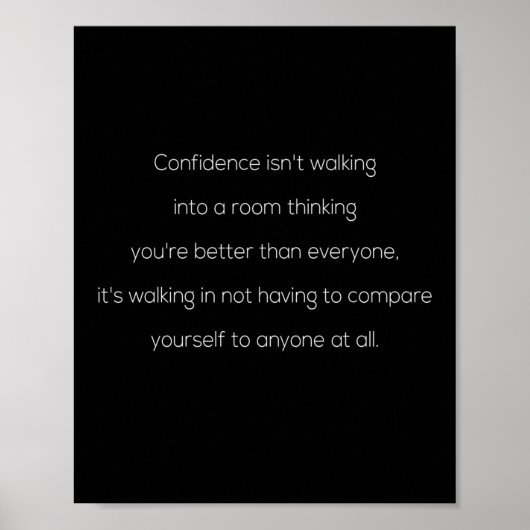 自信は歩く ポスター (正面)