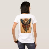 自信は私の超大国 Tシャツ (裏面フル)