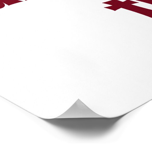 自信は規律の結果である – 自信 ポスター (角)