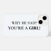 自信やる気を起こさせるのある女の子のための電話ケース» Case-Mate iPhoneケース (裏面 (横))