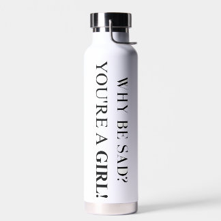 自信やる気を起こさせるのある女の子用ウォーターボトル ウォーターボトル