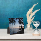 自信を持ってソロー引用文小さな写真プラーク フォトプラーク (インサイチュ)