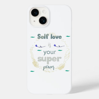 自信を持ってメッセージをアップロードする Case-Mate iPhone 14ケース