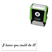 自信を持って励ましの先生格付け セルフインキングスタンプ (インサイチュ)