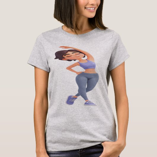 自信を持って動こう Tシャツ (正面)