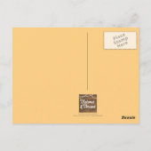 自信を持って日の出を卒業する ポストカード (裏面)