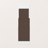 自信を持って茶色スタイリッシュの壁に向かって 名刺 (外部フラット)