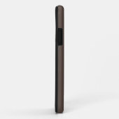 自信を持って茶色スタイリッシュの壁に向かって Case-Mate iPhoneケース (裏面/右)