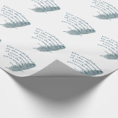 自信を持って行く ラッピングペーパー (角)