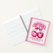 自信を持って、オリジナルのスパイラルノートでスタイル良く書き留めよう！✨ 学校での使用はもちろん、ジ ノートブック (内部)