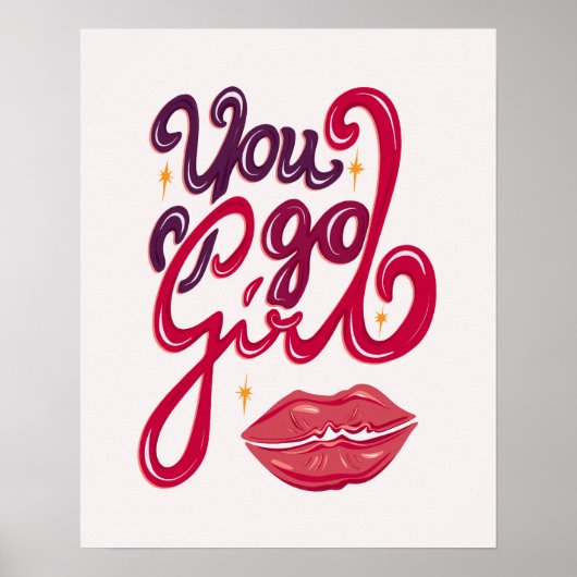 自信を持って – You Go Girl ポスター (正面)