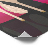 自信インヒールのポスター – Empowering Wall Art ポスター (角)