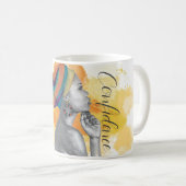 自信クラシックマグカップ、11オズコーヒーマグカップ コーヒーマグカップ (正面右)