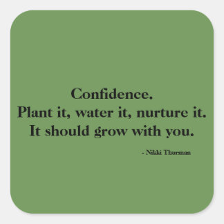 自信シール スクエアシール