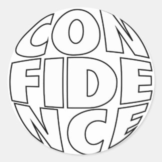 自信デザイン#025 ラウンドシール