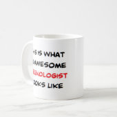 自信家素晴らし コーヒーマグカップ (正面左)