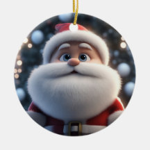 自信満々のサンタ