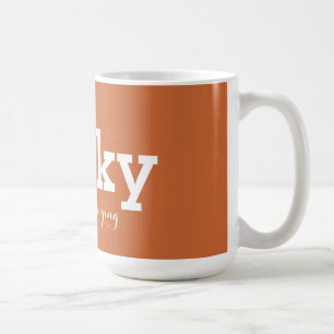 自信満々及び率直に迷惑 コーヒーマグカップ