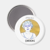 自信祝ス・ストロング・ウィメンズ マグネット (正面/裏面)