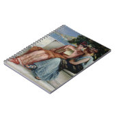 自信(キャンバスの油) ノートブック (左側)