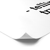 自信 – ボキャブラリーポスター ポスター (角)