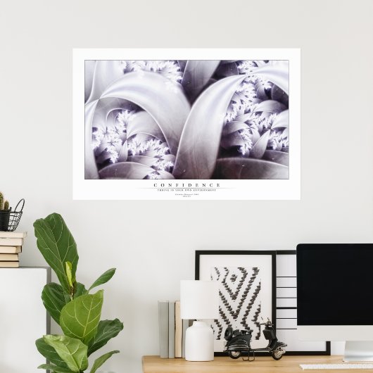 自信 ポスター (ホームオフィス)