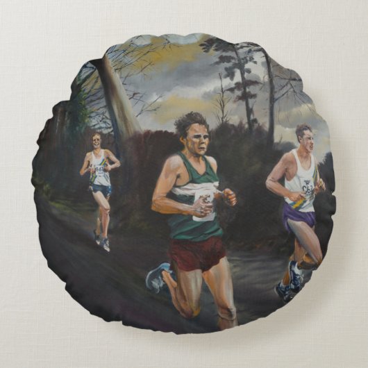 自信 ラウンドクッション (正面)