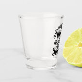 自分おもしろいでは扱えない性格の態度 ショットグラス (左)