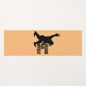 自分おもしろいの中でビグフ信じトI ヨガマット (正面(横))