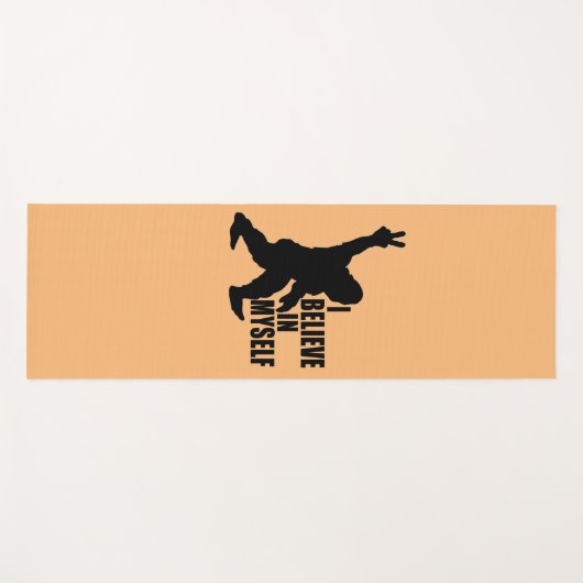 自分おもしろいの中でビグフ信じトI ヨガマット (正面(横))