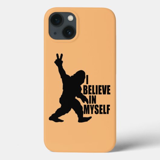 自分おもしろいの中でビグフ信じトI Case-Mate iPhoneケース (裏面)