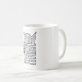 自分から抜け出す コーヒーマグカップ (正面右)