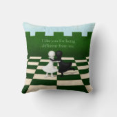 「自分から来たのが好き違う」友達 クッション (裏面)