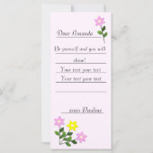 自分がカードだからこそ愛される (裏面)