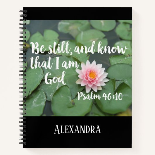 自分がキリスト教の聖書の神だということを今でも知っている ノートブック (正面)