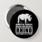 自分がラインになれないかぎり自分でいなさい 缶バッジ (正面&裏面)