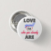 自分が今の自分を愛しなさい 缶バッジ (正面&裏面)