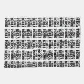 自分が何をしているかアイディアを知っている キッチンタオル (横)