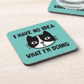 自分が何をしているのかアイディアがない コースター (左側)