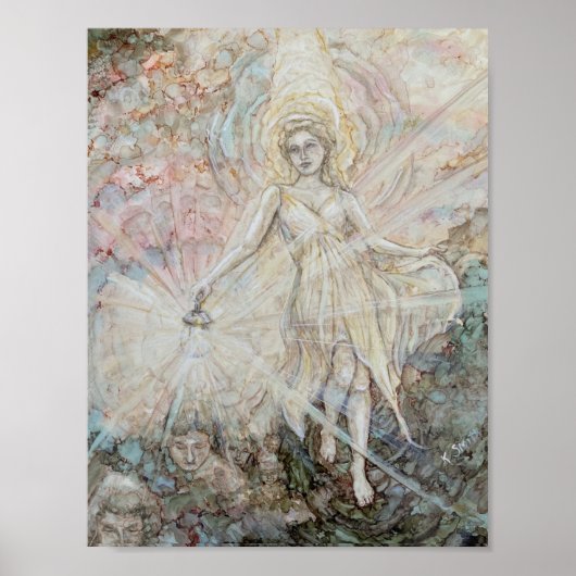 「自分が何者か覚えておけ。光の存在" ポスター (正面)