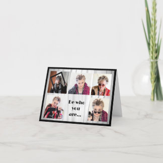 自分が何者であるか自分のカードを何と感じ言える カード