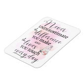 自分が作る違いを決して過小評価しない マグネット (左側)