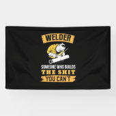 自分が作れない人を歓迎する 横断幕 (横)