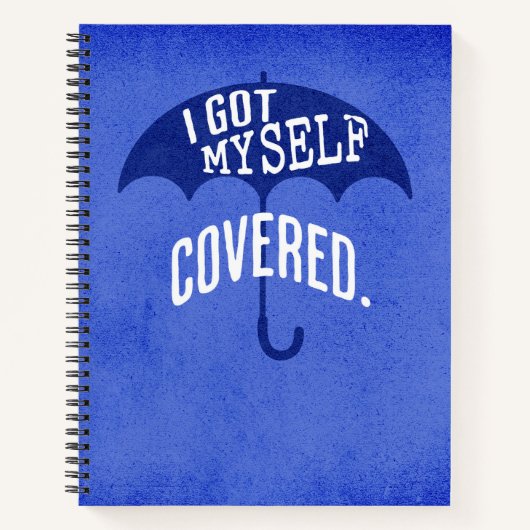 自分が得カバーしたジャーナリングノートブック ノートブック (正面)