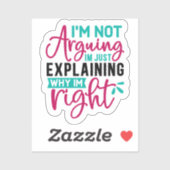 自分が正しい理由を説明しているだけではない シール (シート)