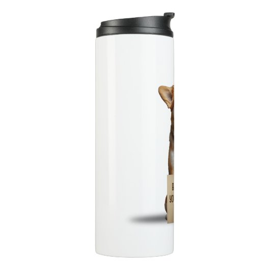 自分が自分の犬である考え人をミームすおもしろいる タンブラー (回転左)