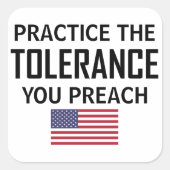 自分が説く寛容さを実践する スクエアシール (正面)